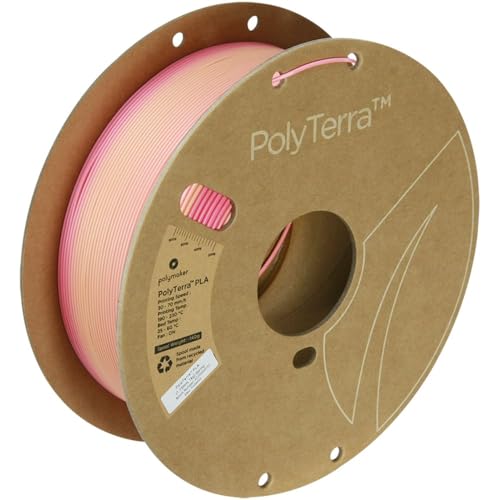 Polymaker Polyterra PLA Gradient - 1.75mm - 1kg - Spring (Pink-Peach) von Polymaker