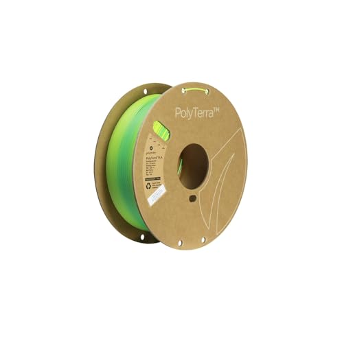 Polymaker Polyterra PLA Gradient - 1.75mm - 1kg - Summer (Savannah yellow-Arctic Teal) von Polymaker