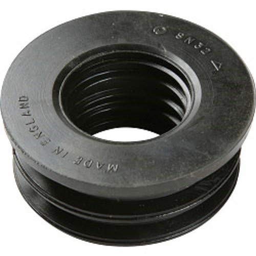 Polypipe Boss Push-Fit Gummiadapter Gr. One Size, Schwarz von Polypipe