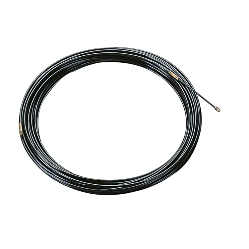 POLY POOL - PP0221 Kabeleinziehsonde ø 4mm - Professionelle Elektriker-Sonde 20 Meter aus Nylon-Perlon - Kabeleinziehsonde mit flexiblem Schaft, Kurvenführung, Kabelöse von Poly Pool