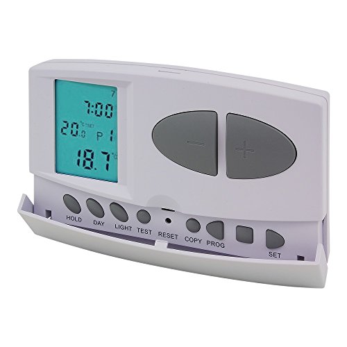 POLY POOL - PP1465 Digitaler Chrono-Thermostat EASY Sommer/Winter - Raumthermostat mit täglicher/wöchentlicher Programmierung - Thermostat mit 6 Intervallen von Poly Pool