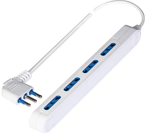 Poly Pool PP2522 Mehrfachsteckdose SPACEZERO mit Stecker 16 A große und 4 Buchsen Bivalent 1,5 m weiße Kabel Poly Pool PP2522 Mehrfachsteckdose SPACEZERO mit Stecker 16 A große und 4 Buchsen Bivalent 1,5 m weiße Kabel von Poly Pool