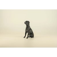 Boxer Hundefigur Low Poly, Handbemalte Bull Mastiff Skulptur, Einzigartiges Geschenk Für Hundeliebhaber Und Haustierbesitzer, Deko Büro von Polyrized3D