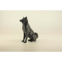 Low Poly Shiba Inu Figur, Handbemalte Akita Skulptur, Einzigartiges Geschenk Für Hundeliebhaber Und Haustierbesitzer, Deko Zuhause Low Poly Shiba Inu Figur, Handbemalte Akita Skulptur, Einzigartiges Geschenk Für Hundeliebhaber Und Haustierbesitzer, Deko Zuhause von Polyrized3D