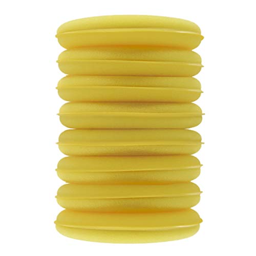 Polyte - Applikator-Pad aus Schaumstoff für Autos - Gelb - 11 cm - 8 Stück von Polyte