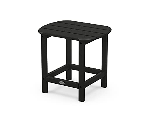POLYWOOD SBT18BL South Beach 18" Outdoor Side Table, Black von Polywood