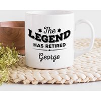 Personalisierte Ruhestand Geschenk/Die Legende Hat Imruhestand Becher Für Ihn Oder Sie Rentner Tassen Verlassen Job Personalisierte Ruhestand Geschenk/Die Legende Hat Imruhestand Becher Für Ihn Oder Sie Rentner Tassen Verlassen Job von PomchickGift