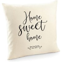 Süße Haus Kissen Zu Hause/Einweihungsgeschenk Zitat Hochzeitsgeschenk Engagement Präsentieren Dekokissen von PomchickGift