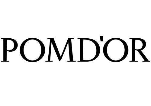 pomdor – Klemmbretter senkrecht Coco chrom schwarz Deco Heritage von Pomdor
