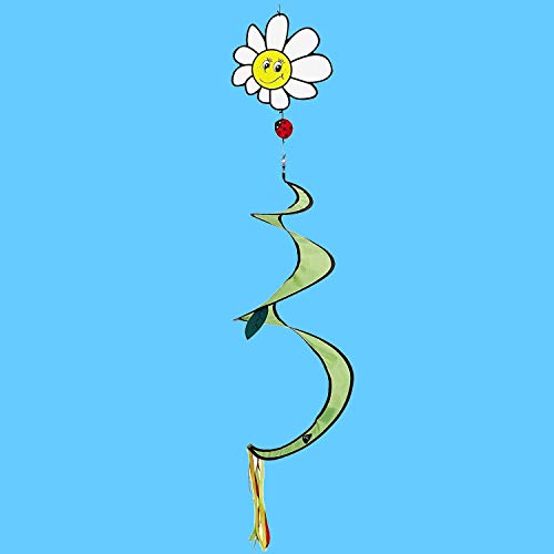 POMMERNTRAUM ® | Windspiel | Windspirale | Twister | Gartendekoration | ❀ Sonnenblume ❀ von Pommerntraum