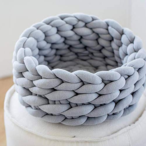 50 Wolle Garn Mehrfarbig Soft Bulky Arm Stricken Wolle Roving Häkeln DIY Hand Chunky Strickdecke Decke Garn für Riese Klobig Sticken Werfen Sofa Decke von Pomrone