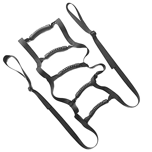 Bettleiter Strickleiter Seilleiter Bett Aufstehhilfe für Älterer Senioren Patienten Behinderten Verstellbarer Bett Aufstehhilfe Assist Ältere Bettleiter Hilfsgriff Handicap Patienten Seilleiter Behind von Pomrone