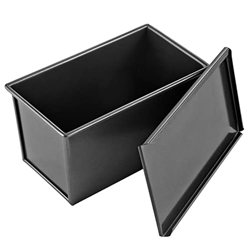 Brotbackformen Brot Backform Mit Deckel Laib Brot Laib Dose Mit Verschiebbarem Deckel Aluminiumlegierung 250g/450g/700g/1000g Teig Brot Backform Kuchen Brotbackform Mold Brotbackformen Brot Backform Mit Deckel Laib Brot Laib Dose Mit Verschiebbarem Deckel Aluminiumlegierung 250g/450g/700g/1000g Teig Brot Backform Kuchen Brotbackform Mold von Pomrone