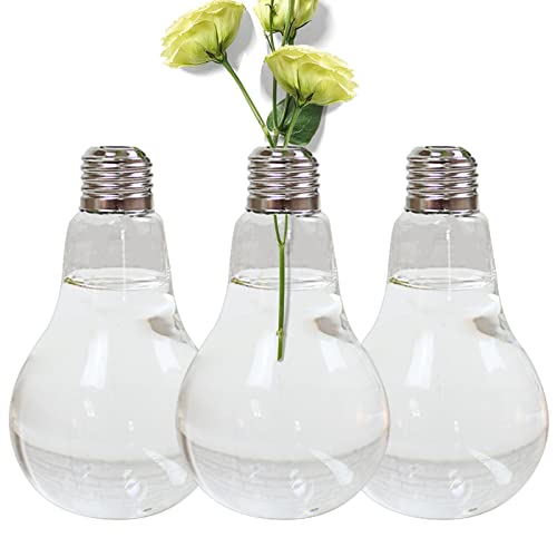 Hydroponik-Vase,Glühbirne Wasserpflanzer | Transparente Luftpflanzenvase Moderne Pflanzgefäßvase für Moderne von Pomrone