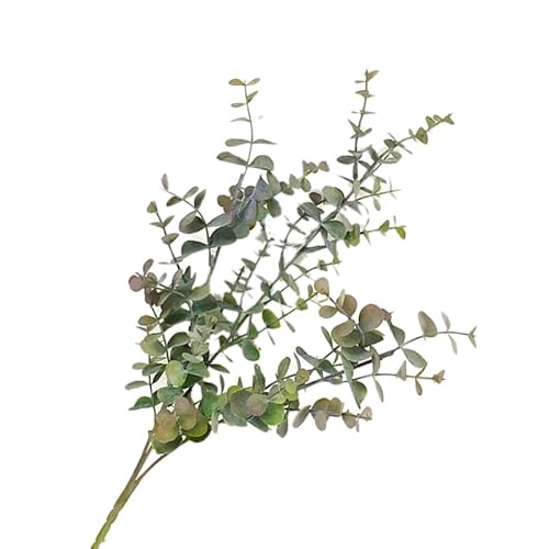 Künstlicher Eukalyptus - Buntes Kunstgrün für Vase | Künstliche Pflanze, Zweige, Blumenarrangement, kleine Blattpflanze für Urlaubsparty, Hochzeitsdekoration von Pomrone