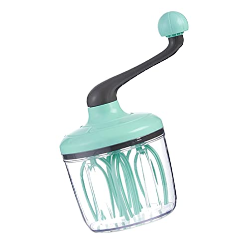 Rotierender Handbesen, 1500ml Schneebesen Und Trenner Handmixer, Schneebesen Manueller Mit Kurbel Für Den Hausgebrauch - Vielseitiges Werkzeug Für Milchaufschäumer Ruehrgeraet Sahnemischer von Pomrone