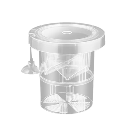 Fischzuchtbox, Isolationsbox, verstellbare Wiederverwendbare Trennwand für Frittiere, Betta, Laichen, Guppy, Lebendfutter, Anbau, verletzte Wasserpflanzen von Pomurom