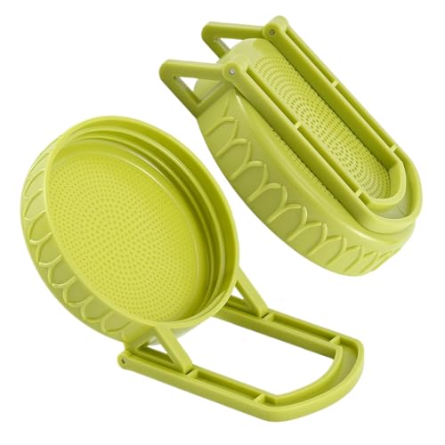 Keimglasdeckel | Pflanzen Keimabdeckung - Multifunktionaler Keimdeckel mit Halterung für Brokkoli, Alfalfa, Bohnen, Gartenarbeit von Pomurom