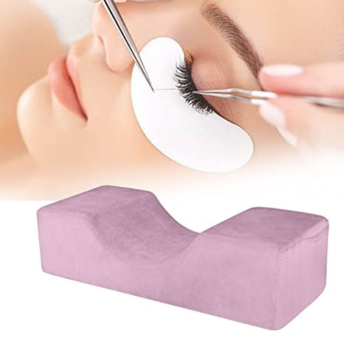 Nackenkissen für Wimpernverlängerung, Wimpernkissen Professionelle U-Form Kissen Schönheitssalon Nackenstütze, Ergonomisches Gebogenes Nackenkissen für Home Salon, Pfropfen, Wimpernverlängerung von Pomurom