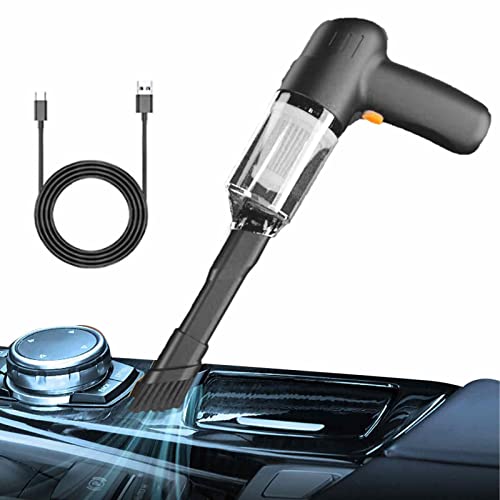 Pomurom Akku-Handstaubsauger | 9000pa High Power Auto Staubsauger kabellos wiederaufladbar | Tragbarer Staubsauger mit Akku mit großer Kapazität, handlicher Handstaubsauger für Klaviere von Pomurom