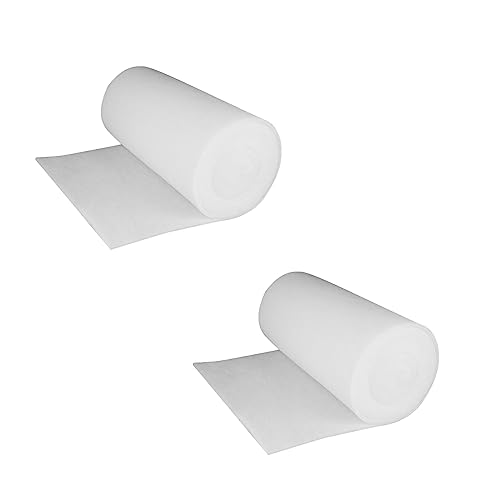 Pomurom Aktivkohlefilter, Filtermatte Luftfiltermatte, Filterrolle für Lüftungsanlagen, Ersatz-Luftfiltergewebe, Filtermaterial für Luftreiniger Klimaanlagen Universell 100 x 100 x 0,3 cm von Pomurom