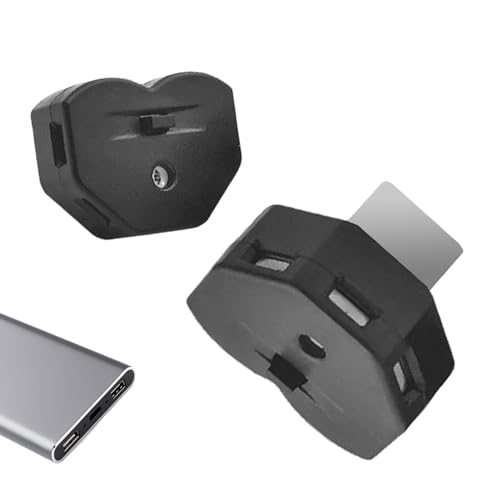Pomurom USB LED Nachtlicht - Automatische Sensor RGB LED USB/Type-C Beleuchtung - Leselampe Für Zuhause Büro Auto Wohnraum Romantische Atmosphäre Schreibtisch Nachttisch von Pomurom