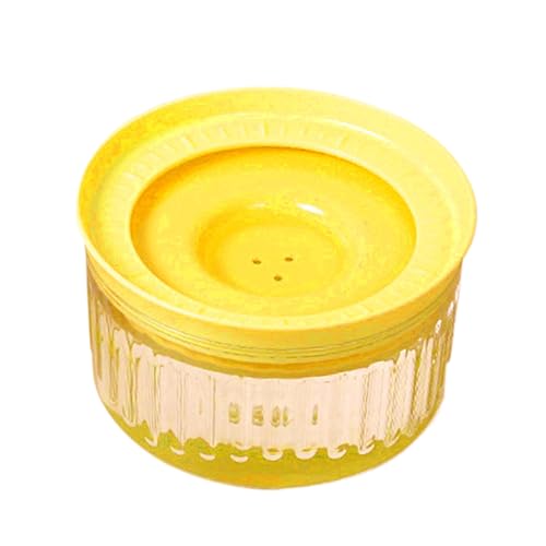 Verschüttungssicherer Hundenapf - 1800ml Trinkbrunnen Mit Schwimmendem Napf | Schwimmender Wasserspender - Für Mehrhundehaltung Hunde Reise Auto Fressnapf Verschüttungssicherer Hundenapf - 1800ml Trinkbrunnen Mit Schwimmendem Napf | Schwimmender Wasserspender - Für Mehrhundehaltung Hunde Reise Auto Fressnapf von Pomurom