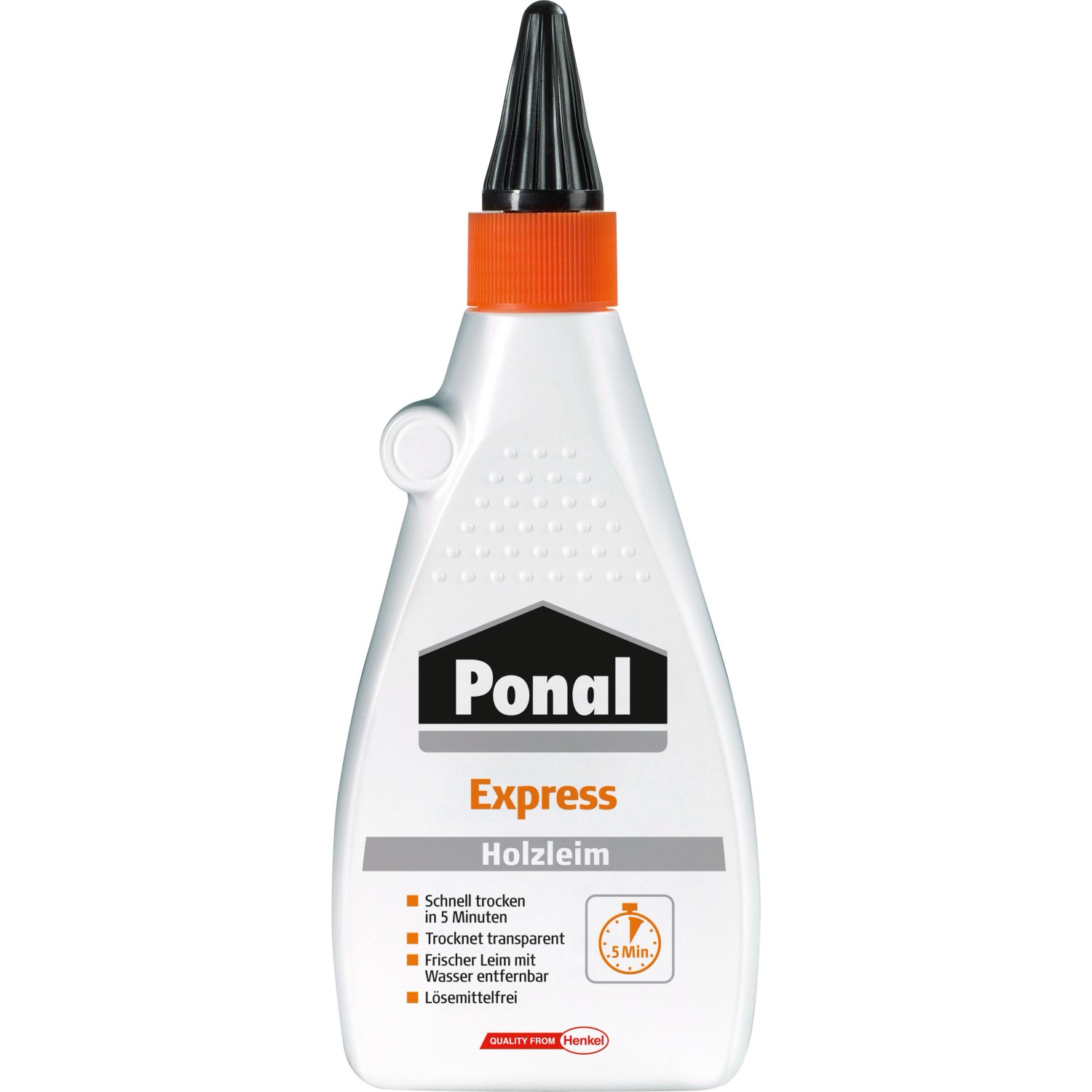 Ponal Holzleim Express 550 g Flasche Transparent von Ponal