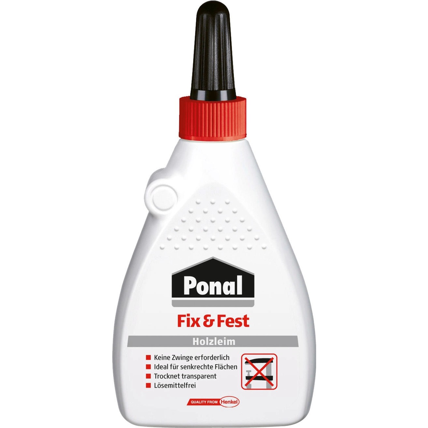 Ponal Fix & Fest Holzleim 100 g Flasche Transparent von Ponal