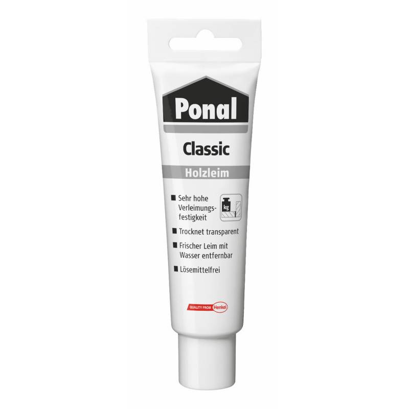 Ponal Holzleim 'Classic' transparent trocknend 60 g von Ponal