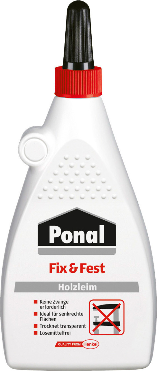 Ponal Holzleim Fix & Fest 200 g Flasche, trocknet transparent Ponal Holzleim Fix & Fest 200 g Flasche, trocknet transparent von Ponal