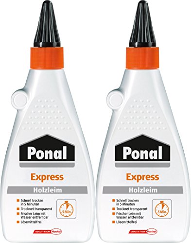Ponal PN10X Holzleim Express (550 g/2er Pack) von Ponal