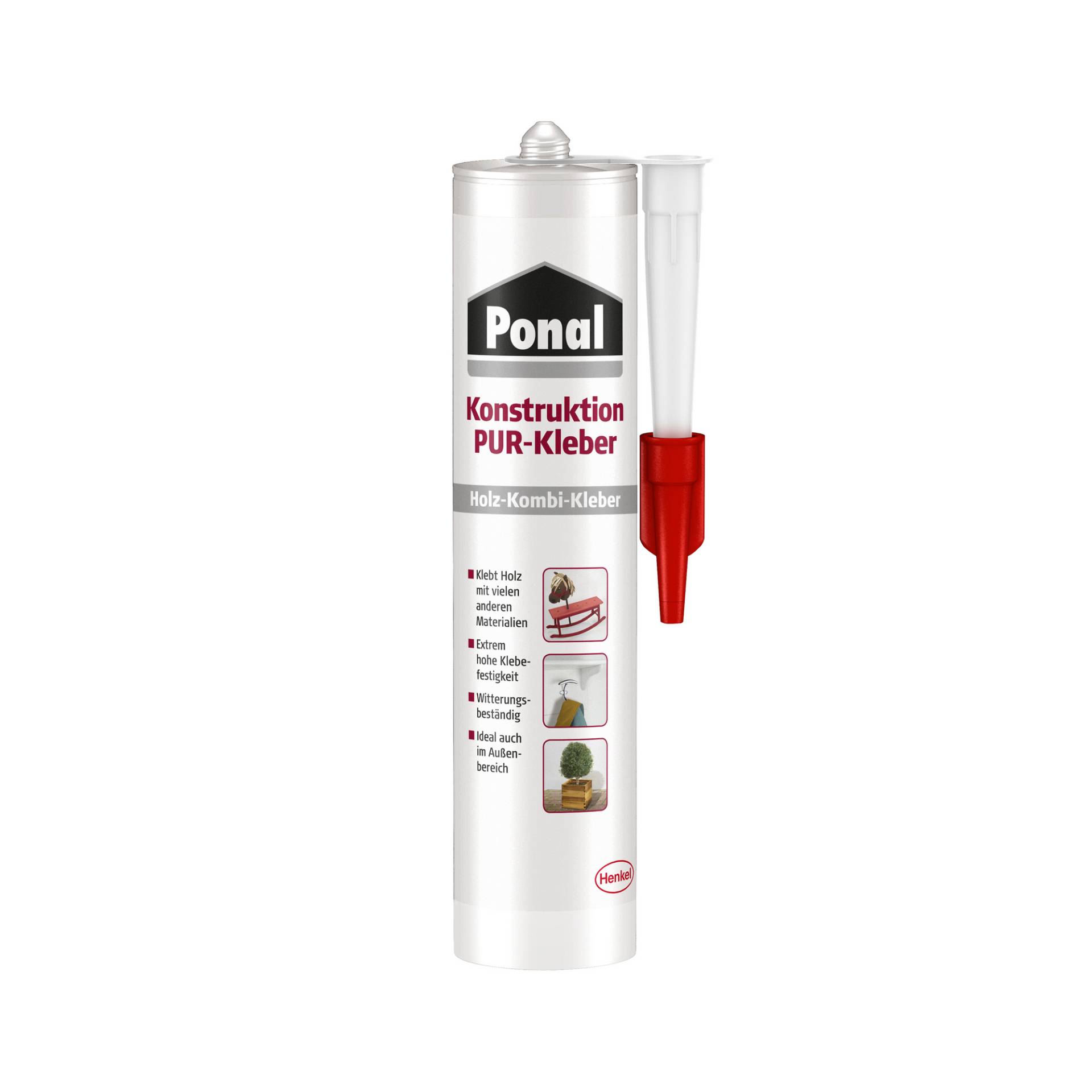 Ponal PU-Kleber 'Konstruktion PUR' elfenbein 530 g Ponal PU-Kleber 'Konstruktion PUR' elfenbein 530 g von Ponal