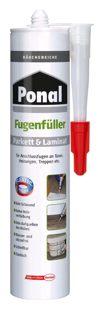 Ponal Fugenfüller Parkett & Laminat 280 ml Kartusche, Räuchereiche von Ponal