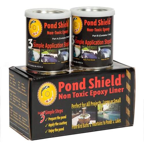 Teich Armor SKU-tan-qt-r ungiftig Teich Shield, Epoxidlackierung, 1.5-Quart, Tan von Pond Shield