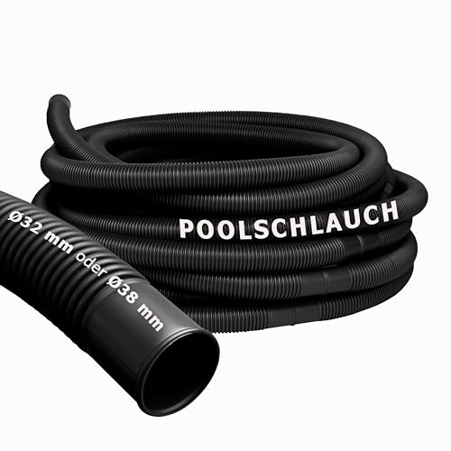 PondLife Pool Schlauch - Flexibler Wasserschlauch Ersatz für Poolpumpe, Stark und Stabil, Druckfest von PondLife