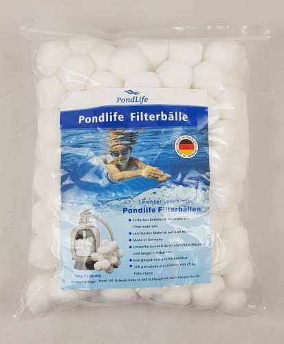 700g Filter Balls Sandfilter alternativ 25kg Filtersand Filterbälle Filterballs von Pondlife