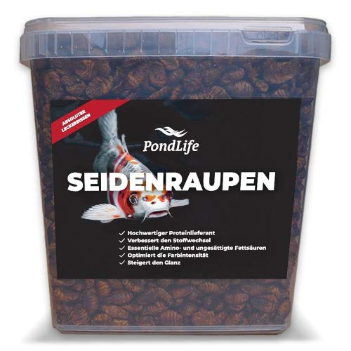 Pondlife Seidenraupen Premium getrocknet (Koisnack) Inhalt 1200 ml von Pondlife