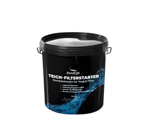 Pondlife Teich- und Filterstarter-Bakterien 250-5000ml Größe 500ml von Pondlife