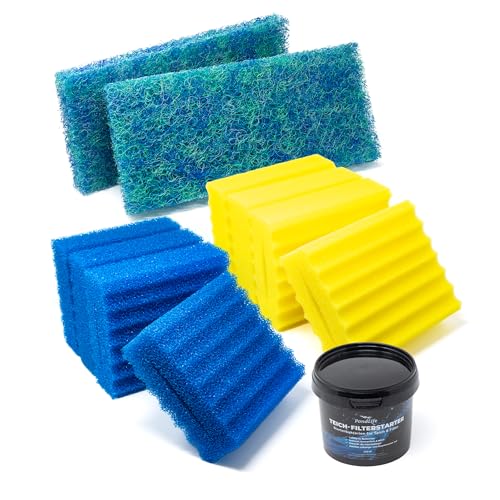 Pondlife Teichfilter Ersatzschwämme + Japanmatten Set für CBF 350B Teichfilter inkl. Filterstarter Pondlife Teichfilter Ersatzschwämme + Japanmatten Set für CBF 350B Teichfilter inkl. Filterstarter von Pondlife