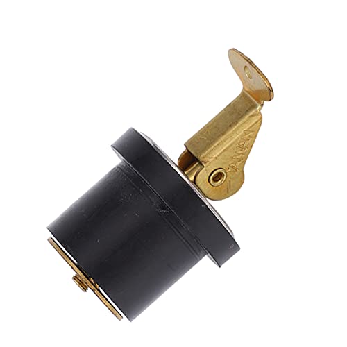 19 Mm Messing-Kompressions-Ablaufstopfen, mit Gummidichtung, für Boot, Livewell, Waschbecken, Spiegel, Baitwell (7/8 Zoll (2974B2)) von Pongnas