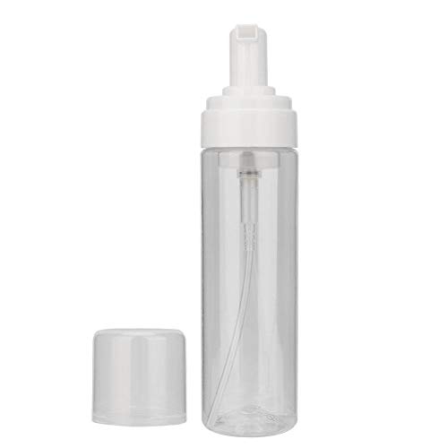200ml Seifenspender, Tattoo Foam Foaming Pump-Flasche, Tattoo Cyanophyta Green Foaming Bottle, mit Tattoo Foaming Pump (Empty)(Transparent) von Pongnas