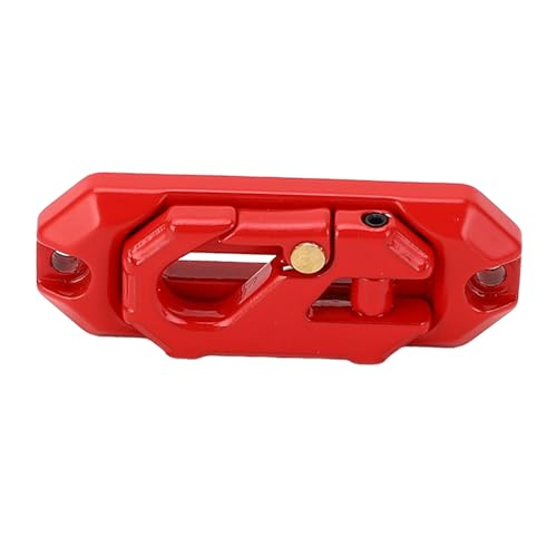Kletternde Auto-Windenführung, Anti-Wickel-Design, RC-Car-Winde, Metalldrahtführung, Einfache Installation, Breite Anwendung für den Spielzeugauto-Umbau (Rot) von Pongnas