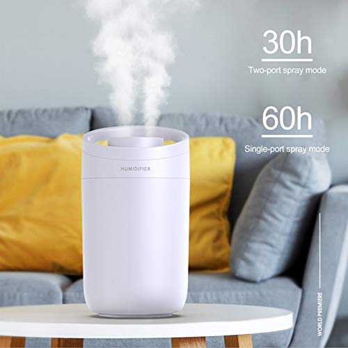 Pongnas 3L -Nebel -Luftbefeuchter Diffusor Dual Mists Stille Luftbefeuchter Top Füllung Kühles Nebel ätherischer Öl Diffusor Auto Ausschalten des Luftbefeuchters für Schlafzimmer USB Pongnas 3L -Nebel -Luftbefeuchter Diffusor Dual Mists Stille Luftbefeuchter Top Füllung Kühles Nebel ätherischer Öl Diffusor Auto Ausschalten des Luftbefeuchters für Schlafzimmer USB von Pongnas