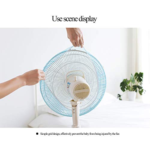 Pongnas 4PCS -Lüfterabdeckung Schutzhülle Sicherheitsnetzabdeckung für Lüfter Zufällige Farbgröße 48 Cm (Sortierte Farbe) von Pongnas
