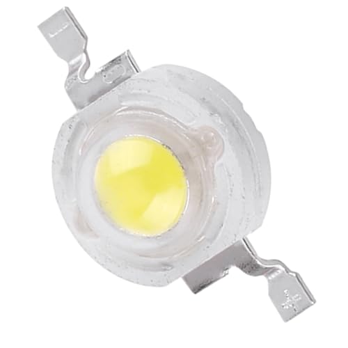 Pongnas 50pcs SMD 1W LED -Lampe Perlen Hohe Warme Weiße Chip -Energie -Specklicht -Heimstudio -Ausstellung (Cool weiß) von Pongnas