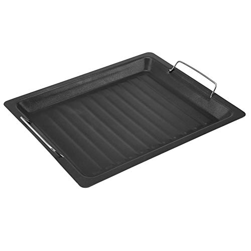 Pongnas Edelstahl Nicht Klebriger BBQ Fritting -Pfanne Grillplatte Kochgeschirr für Outdoor -Aktivitäten von Pongnas