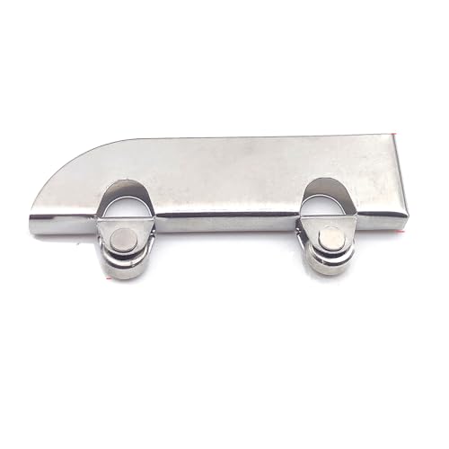 Pongnas Garagentorwalzen, Schiebetür Roller Schiebetür Roller Ersatz aus Edelstahl 5 Mm Schemme Klemme 8pcs für Ausstellungsschrank Pongnas Garagentorwalzen, Schiebetür Roller Schiebetür Roller Ersatz aus Edelstahl 5 Mm Schemme Klemme 8pcs für Ausstellungsschrank von Pongnas