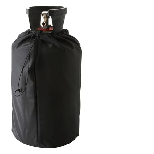 Pongnas Gasflaschenabdeckung Schützentank Abdeckung Tränen Tankabdeckung mit Kordelhof Garten Im Freien Schwarz 31*59 Cm von Pongnas