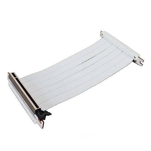 Pongnas Grafikkarten-Verlängerungskabel, PCIE-Verlängerungskabel Zur Beseitigung von Signalstörungen, PCIE 3.0 X16 Plug-and-Play, Flexible, Stabile Übertragung für Grafikgeräte (40cm) von Pongnas